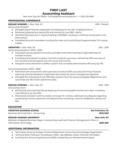 9 Accountant Assistant Resume Examples for 2024